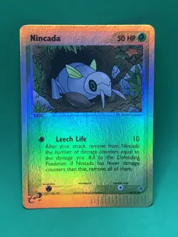 Nincada EX Dragon 68/97 Reverse Holo Vintage 2003 Pokemon TCG E-reader LP- - Image 1
