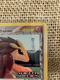 Pokemon TCG Sandslash Delta Species 27/113 Reverse Holo Rare 80HP Card 2005 - Image 4