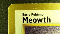 Meowth 56/64 Gold Bordered Promo Pokemon Misc. Cards & Products Wotc Vintage LP - Image 4