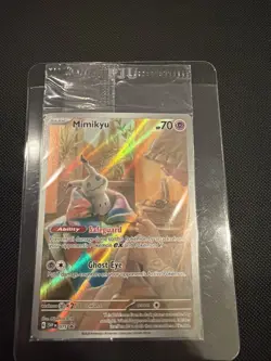 Mimikyu SVP 075 New & Sealed Promo Pokemon Card Paldean Fates - Image 1