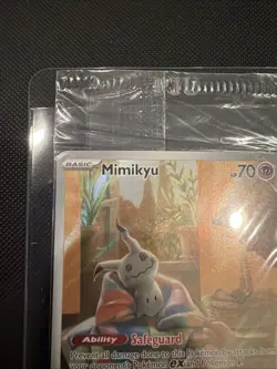 Mimikyu SVP 075 New & Sealed Promo Pokemon Card Paldean Fates - Image 3