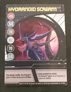 Bakugan Battle Brawlers cards - Juggernoid + dragonoid scream + hydranoid scream - Image 5