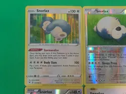 Pokemon Alternate Art Snorlax Holographic Cards Lot Of 4 NM Condition Nice! - Image 3
