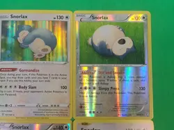 Pokemon Alternate Art Snorlax Holographic Cards Lot Of 4 NM Condition Nice! - Image 4