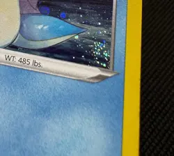 Pokemon TCG Lapras SWSH051 Cosmos Holo HD Swirl Black Star Promo NM - Image 3