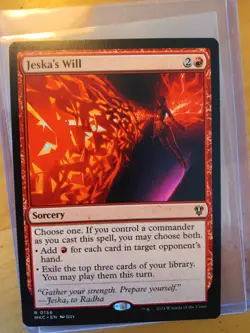 Jeska's Will~NM~Toploader Shipping~MTG:MKC~Murders at Karlov Manor - Image 1