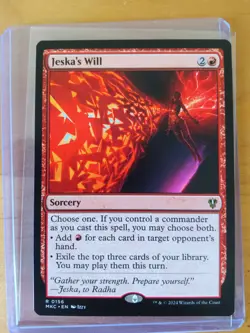 Jeska's Will~NM~Toploader Shipping~MTG:MKC~Murders at Karlov Manor - Image 2