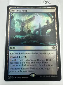 MTG Restless Reef "The Lost Caverns of Ixalan" Foil Rare - Image 2