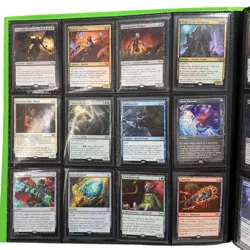 Magic The Gathering Card Binder Lot 75 MTG Mythic Rare Un/Common Foil & Reg - Image 5
