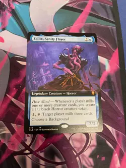 MTG - ZELLIX SANITY FLAYER - MYTHIC - NM - CLB - EXTENDED ART - Image 1