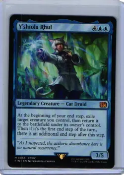 MTG Final Fantasy Y'shtola Rhul Mythic Regular Near Mint 86 - Image 1
