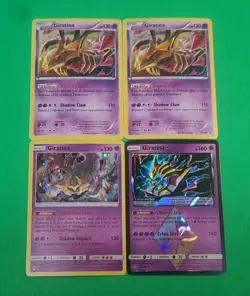 Pokemon Alternate Art Giratina Holographic Cards Lot Of 4 N Mint Condition Nice! - Image 2