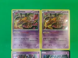 Pokemon Alternate Art Giratina Holographic Cards Lot Of 4 N Mint Condition Nice! - Image 3