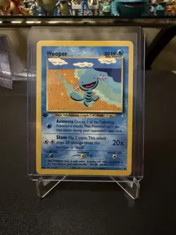 2000 Pokemon 1st Edition Neo Genesis Wooper | Pack Fresh - Image 1
