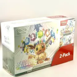 Pokemon Prismatic Evolutions Elite Trainer Box And Booster Bundle Costco 2-pack - Image 2
