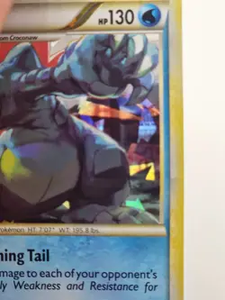 Pokemon TCG Feraligatr Heartgold & Soulsilver 20/123 Holo Promo Cracked Ice - Image 4