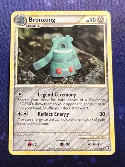 Pokemon TCG 2010 - Bronzong 15/102 - Triumphant - Rare - Regular - LP - Image 1