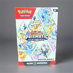 Pokemon TCG Prismatic Evolutions Booster Bundle Box (6 Packs)-sealed - Image 2