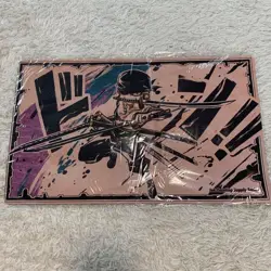 [original Rubber playmat] Zoro Sumi-e One Piece Card Game - Image 1