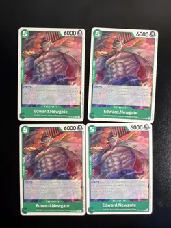 Edward Newgate Playset - OP10-024 x4 - Royal Blood - One Piece TCG - English - Image 1