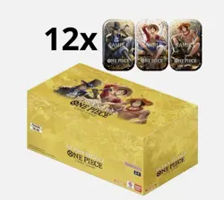 One Piece TCG DISPLAY 12x Mini Tin Pack Set VOL. 2 TS-02 TS02 ENG ENGLISH - Image 1