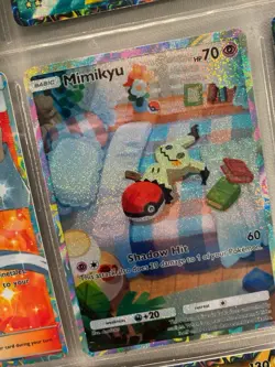 Mimikyu Card Pokemon TCG Pocket - Printed Sharp! | Celestial Guardians - Image 1
