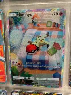 Mimikyu Card Pokemon TCG Pocket - Printed Sharp! | Celestial Guardians - Image 2