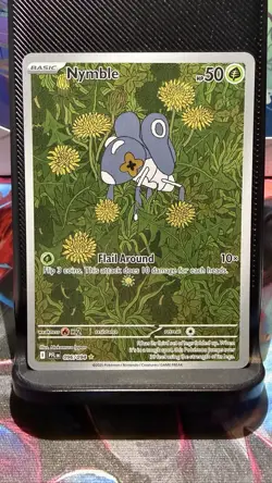 Nymble 096/094 Phantasmal Flames 2025 Illustration Rare Pokemon TCG Card Mint/NM - Image 2