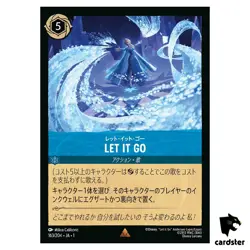 Let It Go R 163/204 JA-1 [Foil] The First Chapter Disney Lorcana Japanese - Image 1