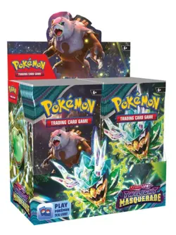 Twilight Masquerade POKEMON TCG Scarlet & Violet Sealed Booster Box 36 Packs 820650863400 - Image 1