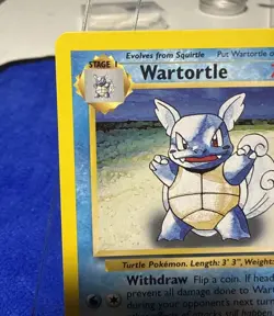 Wartortle - Evolution Error! - Base Set 42/102 - NM - Image 2