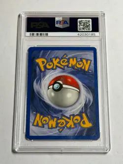 PSA 7 NM PORTUGUESE Base Set Wartortle 42/102 Evolution Box Error *0185 Pokemon - Image 3