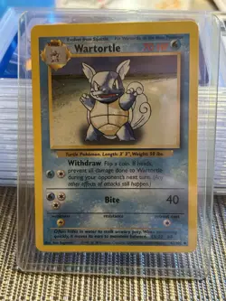 Wartortle Evolution Box ERROR Base Set 42/102 (1999 Wizards) - Image 1