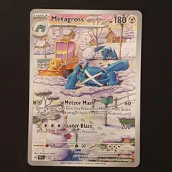 Metagross - 178/162 - Illustration Rare - Temporal Forces Pokemon TCG Card - NM - Image 1