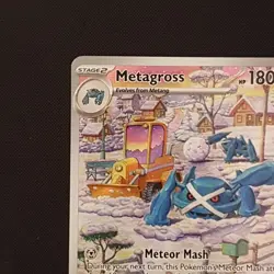Metagross - 178/162 - Illustration Rare - Temporal Forces Pokemon TCG Card - NM - Image 3