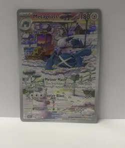 Metagross 178/162 Illustration Rare Holo SV 05 Temporal Forces Pokemon TCG NM - Image 1