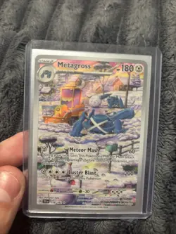TCG Pokemon Metagross 178/162 Temporal Forces Illustration Rare Near Mint/Mint - Image 1