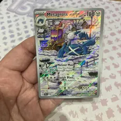 Metagross 178/162 Illustration IR Rare Temporal Forces Pokemon TCG Card NM (2) - Image 1