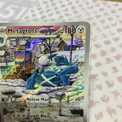 Metagross 178/162 Illustration IR Rare Temporal Forces Pokemon TCG Card NM (2) - Image 4