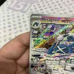 Metagross 178/162 Illustration IR Rare Temporal Forces Pokemon TCG Card NM (2) - Image 5