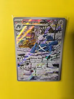 Pokemon TCG - Metagross 178/162 - Temporal Forces - Illustration Rare card - Image 3