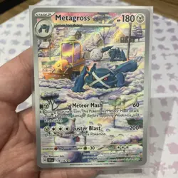 Metagross 178/162 Illustration IR Rare Temporal Forces Pokemon TCG Card NM (1) - Image 1