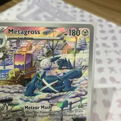 Metagross 178/162 Illustration IR Rare Temporal Forces Pokemon TCG Card NM (1) - Image 4
