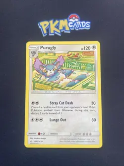 Pokemon TCG Purugly Unbroken Bonds 160/214 Regular Rare LP. - Image 1
