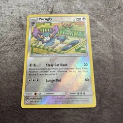 Purugly 160/214 Reverse Holo Rare - Unbroken Bonds - Pokemon - LP - Image 1