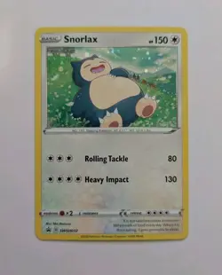 Snorlax - SWSH032 - Cosmos Holo - Black Star Promo - Pokemon Card - Image 1