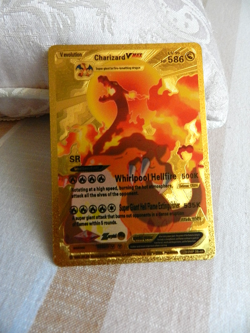 V EVOLUTION CHARIZARD VMAX HP586 LV.95 GOLD FOIL POKEMON CARD MO SMP26-44 (2) - Image 1