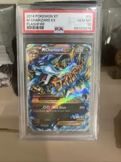 Pokemon XY Flashfire M Charizard EX #69/106 2014 PSA 10 Gem Mint - Image 1