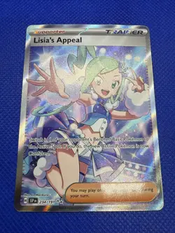 Lisias Appeal 234/191 Full Art Ultra Rare Surging Sparks Pokemon TCG Card NM - Image 1