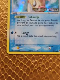Pokemon Card - Feebas Emerald 49/106 Reverse Holo Stamped LP - Image 4